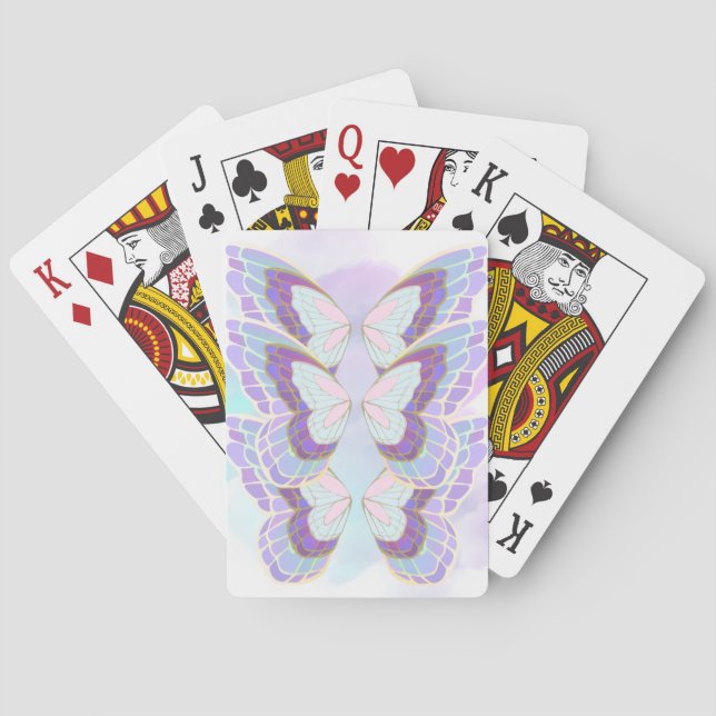 elegant farfalla poker cards (Back)
