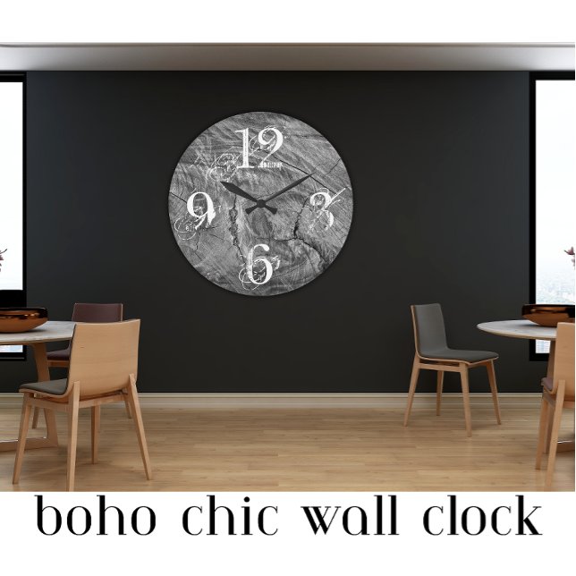 Elegant Farmhouse 4 Number Large Clock (Creator Uploaded)