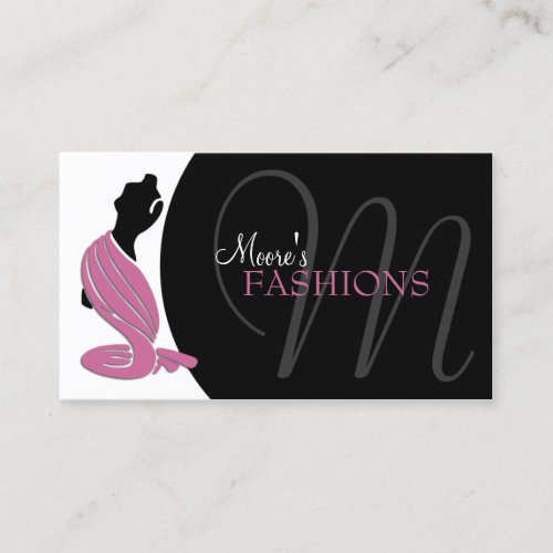 Elegant Fashion Boutique Business Cards