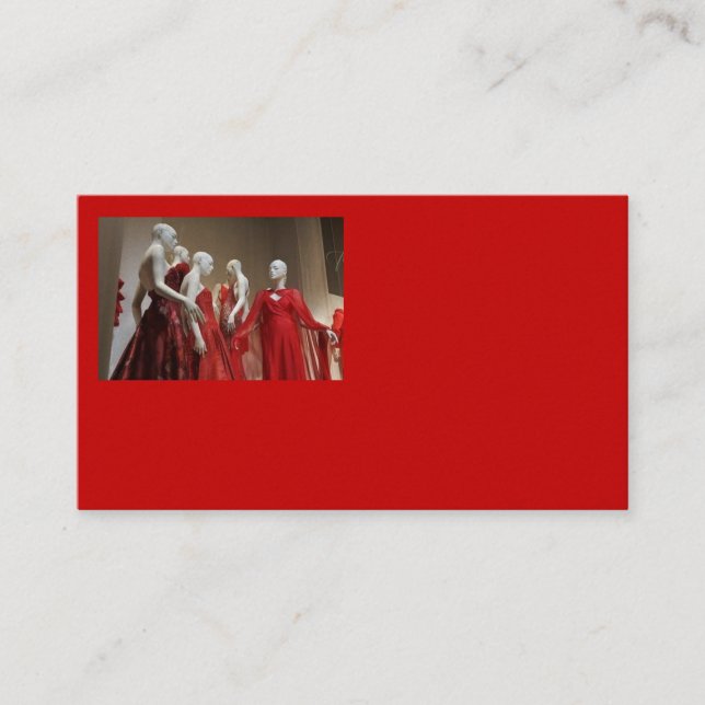 Elegant Fashion Business Card (Front)