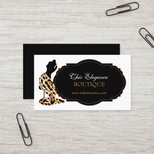 Elegant Fashion Business Card