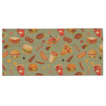 Elegant Fast Food Pattern Wood USB Flash Drive