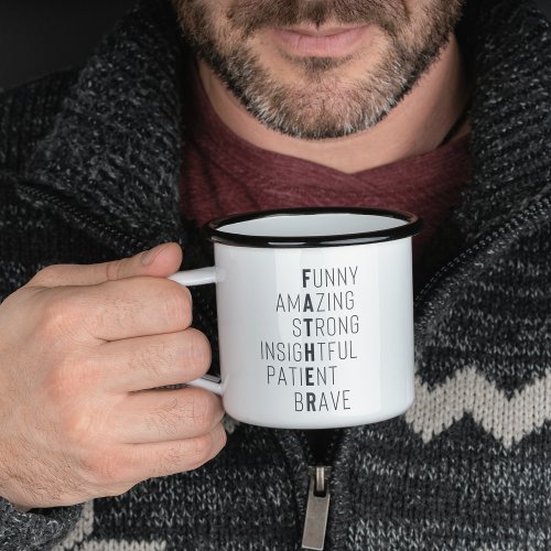 Elegant Father Definition Dad Crossword kids names Coffee Mug