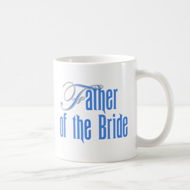 Elegant Father of the Bride Coffee Mug (Right)