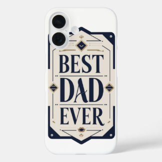 Elegant Father’s Day Printable Design iPhone 16 Case