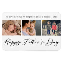 Elegant Father's Day Photo Magnet Elegant Father's Day Photo Magnet