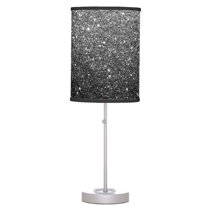 glitter bedside lamps