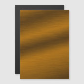 Elegant Faux Brushed Bronze (Front/Back)