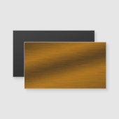 Elegant Faux Brushed Bronze (Front/Back)