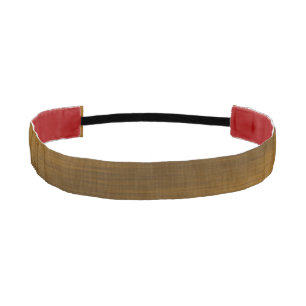 Elegant Faux Brushed Bronze Athletic Headband