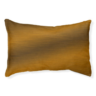 Elegant Faux Brushed Bronze Pet Bed