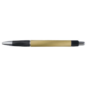 Elegant Faux Brushed Gold Artwork Pen