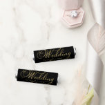 Elegant Faux Foil Black Gold Calligraphy Wedding Breath Savers® Mints<br><div class="desc">Elevate your wedding experience to new heights of sophistication and glamor with our stunning black and gold modern wedding suite! Customize it effortlessly with just a few clicks and create a celebration that’s uniquely yours. If you have any questions, need assistance, or want to tweak any details, don’t hesitate to...</div>