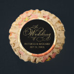 Elegant Faux Foil Black Gold Calligraphy Wedding Reese's Peanut Butter Cups<br><div class="desc">Elevate your wedding experience to new heights of sophistication and glamor with our stunning black and gold modern wedding suite! Customize it effortlessly with just a few clicks and create a celebration that’s uniquely yours. If you have any questions, need assistance, or want to tweak any details, don’t hesitate to...</div>