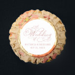 Elegant Faux Foil Rose Gold Calligraphy Wedding Reese's Peanut Butter Cups<br><div class="desc">Transform your wedding day into a celebration of sophistication and elegance with our stunning rose gold calligraphy modern wedding suite! You can personalize it with just a few clicks to express your unique love story. This inspiring collection includes everything you need to create a beautifully cohesive atmosphere, featuring matching menu...</div>