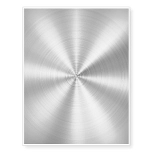 Elegant Faux Metallic Shiny Silver Temporary Tattoos