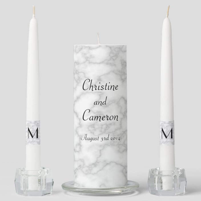 elegant wedding candles