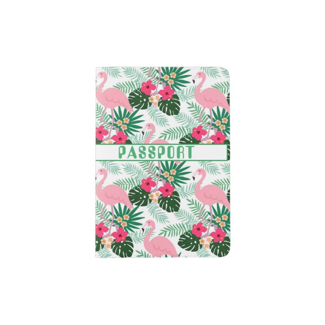 Elegant feminie passport holder for her (Front)