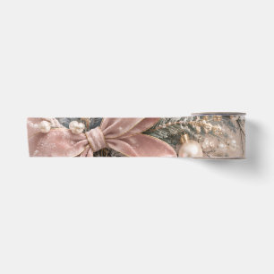 Elegant Feminine Christmas , Dusty Pink Style Satin Ribbon