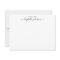 Elegant Feminine Girly Modern Script A Note From