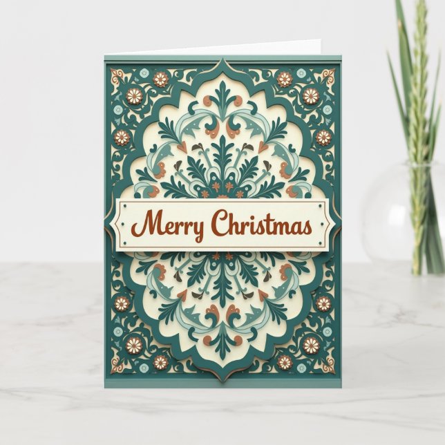 Elegant Festive Card (Front)