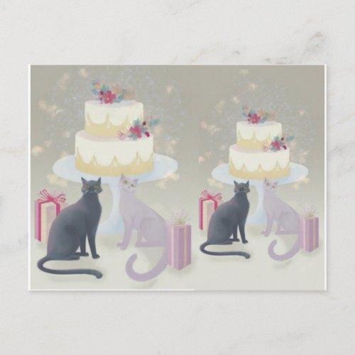 Elegant Festive Feline Celebration