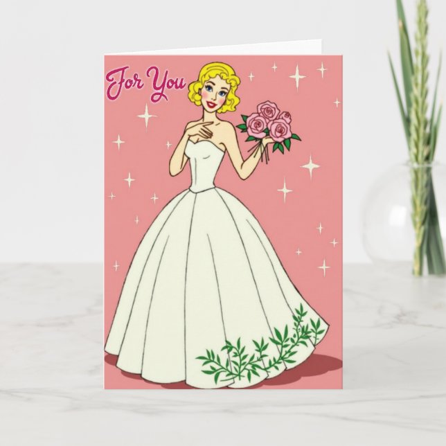 Elegant Figure Mothers Day Card (Front)