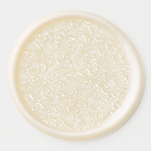 elegant filigree style Wax Seal Sticker