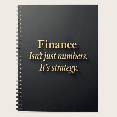 Elegant Finance Quote Notebook Elegant Finance Quote Notebook