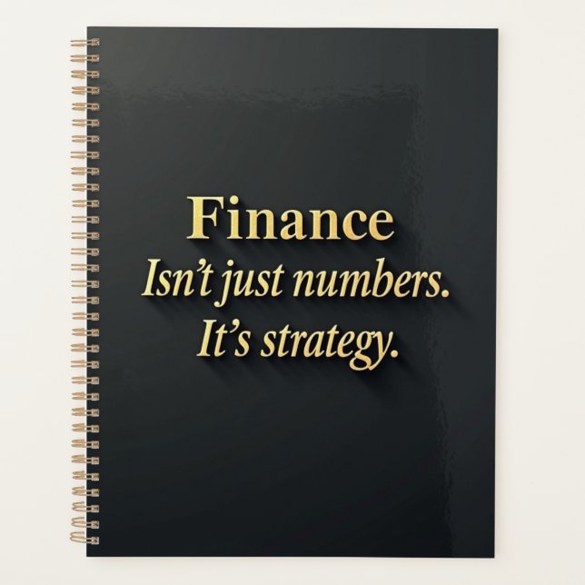 Elegant Finance Quote  Planner (Front)