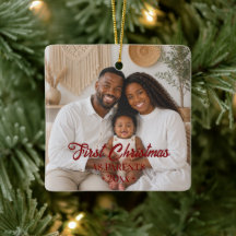  Elegant First Christmas as Parents 2 Photos