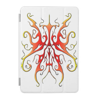 Elegant Flame Tribal Mask Abstract Design iPad Mini Cover