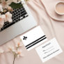 Elegant Fleur de Lis Professional Business Card