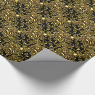 Elegant Fleur Royal Baroque Elegant Wrapping Paper