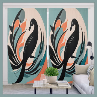 Elegant Flight Blackout Curtains