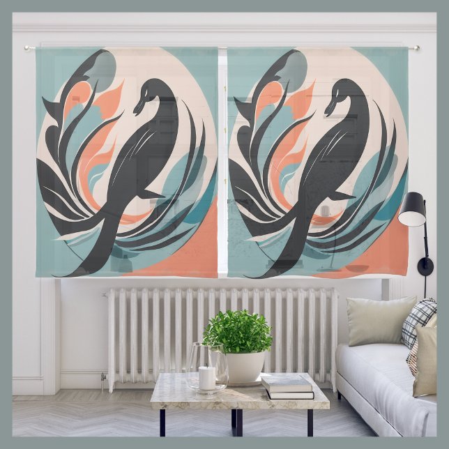 Elegant Flight Sheer Curtains (Elegant Flight Sheer Curtains
)
