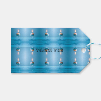 Elegant Floating Candle Gift Tags
