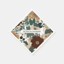 Elegant floral accents and soft color palette