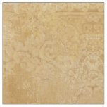 Elegant Floral Amber Gold French Vintage Wallpaper Fabric
