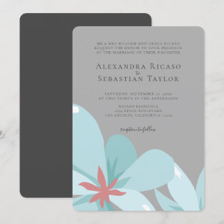 Elegant Floral Ampersand Collection Wedding
