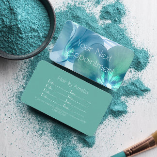 Elegant Floral Appointment Card