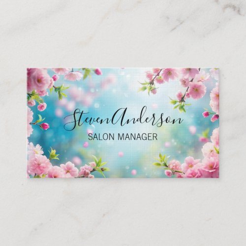 Elegant Floral Arrangement | Nature | Outdoors Appointment Card