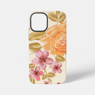 Elegant Floral Background iPhone 12 Mini Case