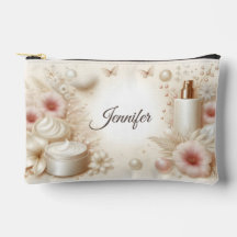 Elegant Floral Beauty Cosmetic Professional