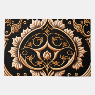 🌸 Elegant Floral Bliss Doormat. Doormat