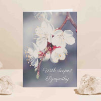 Elegant Floral Blossom Sympathy