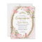 Elegant Floral Blush Pink Gold Tiara Quinceañera