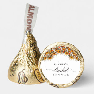 Elegant Floral Boho Chic Bridal Shower Hershey®'s Kisses®
