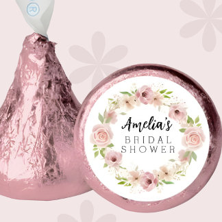 Elegant Floral Bridal Shower Hershey®'s Kisses®