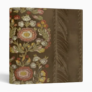 Elegant Floral Brown Design ~ Avery Binder 1 EZD